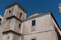 Isernia, Molise. Church of Santa Chiara. View of the main facade