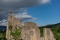 Isernia, Molise, ruins of the Celestial Convent of S. Spirito.  View. Royalty Free Stock Photo