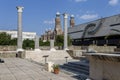 Iseum Savariense museum and roman archeological site in Szombathely Royalty Free Stock Photo