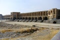 Famous historic Khaju bridge, Esfahan, Iran.