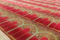 ISFAHAN, IRAN - JULY 9, 2019: Prayer carpet of the Jameh mosque in Isfahan, Ir