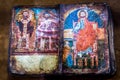 Painted book in museum of Vank - Holy Savior Cathedral in Isfahan