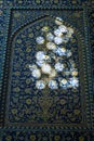 Details in Shah Mosque in Isfahan, Iran Royalty Free Stock Photo