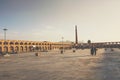 ISFAHAN, IRAN - OCTOBER 06, 2016: Sheikh Lotfollah Mosque at Naqhsh-e Jahan Square in Isfahan, Iran Royalty Free Stock Photo