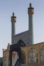 ISFAHAN, IRAN - OCTOBER 06, 2016: Sheikh Lotfollah Mosque at Naqhsh-e Jahan Square in Isfahan, Iran