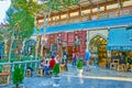 Food court in Isfahan Grand Bazaar, Iran