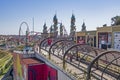 Isfanbul or formerly Vialand. It is the first theme park built in Turkey. View from isfanbul shopping and entertainment center in