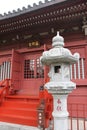 Ishi-doro and Shrine in Asakusa