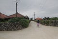 Road, town, sky, property, residential, area, village, neighbourhood, land, lot, rural, tree, house, walkway, lane, recreation, ro