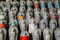 Ishite-ji temple Shikoku 88 temple pilgrimage, Buddha statues in Matsuyama, Japan