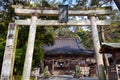 Ishiura Shrine in Kanazawa Royalty Free Stock Photo