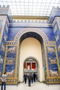 Ishtar gate from Babylon in Pergamon museum, Berlin - Germany