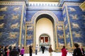 Ishtar gate from Babylon in Pergamon museum, Berlin - Germany