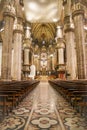 Iside Duomo Church at Milan Italy Royalty Free Stock Photo