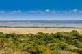 Isimangaliso Wetland Park landscape Royalty Free Stock Photo