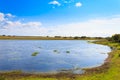 Isimangaliso Wetland Park landscape Royalty Free Stock Photo