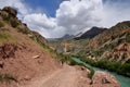 Iskander Ku, Fan mountains, Tajikistan Royalty Free Stock Photo