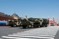 Iskander missile system Royalty Free Stock Photo