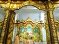 Iskcon Temple at Chittagong, Bangladesh - October 27: Lord Krishna on the day of the 41st Annual Festival of India on October 27, Royalty Free Stock Photo