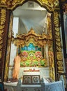 Iskcon Temple at Chittagong, Bangladesh - October 27: Lord Krishna on the day of the 41st Annual Festival of India on October 27, Royalty Free Stock Photo