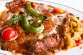 Iskender Kebab Royalty Free Stock Photo