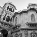 ISKON Temple Vrindavan, India, Sri Krishna Balaram Mandir is a Gaudiya Vaishnava temple in the holy city of Vrindavan in Uttar Royalty Free Stock Photo