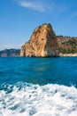 Isla del descubridor in Cabo Nao Cape at White coast Alicante