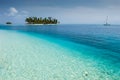 Isla Diablo in the San Blas archipelago off the Caribbean coast Royalty Free Stock Photo