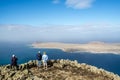 Isla la Graciosa in Canary Islands Royalty Free Stock Photo