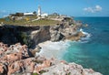 Isla Mujeres Acantilado Amanecer (Cliff of the Dawn) Punta Sur across from Cancun Mexico Royalty Free Stock Photo