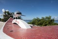 Shark statue in the city of Isla Mujeres Royalty Free Stock Photo