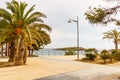 Isla Plana town beach in Spain