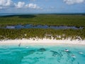 Isla Saone Beach in Punta Cana, Dominican Republic