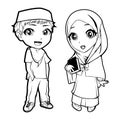 Islam male and female character