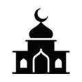 islam mosque icon illustration