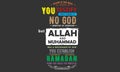 Islam is the real you testify that there is no god worthy of worship but Allah