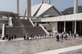 The Faisal Mosque located in the capital of Pakistan, the city of Islamabad.