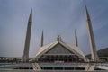 The Faisal Mosque located in the capital of Pakistan, the city of Islamabad.