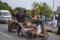 ISLAMABAD, PAKISTAN An old man selling corn at road side .Photo by Raja Imran Bahadar