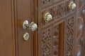 Islamic Arabic wooden door design