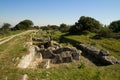 Islamic archaeologic ruins in Palmela