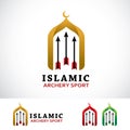 Islamic Archery Logo Design