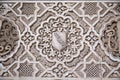 Architecture tiles of Islamic Design in Alhambra Palace, Granada, Spain
