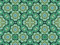 Islamic Art Pattern and Geometric Background Royalty Free Stock Photo