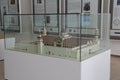 Exhibit of scale model of The Great Umayyad Mosque in Islamic Art Musium