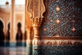 Islamic background as a symbol of artistry, faith, and the rich traditions.. AI Generated