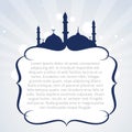 Islamic background design