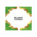 Islamic background free vector illustration Royalty Free Stock Photo