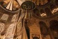 Islamic background. Minbar of the Hagia Sophia or Ayasofya Mosque