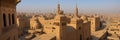 Islamic Cairo, the city of Egypt, an ancient neighbourhood with mosques, madrasas and narrow streets